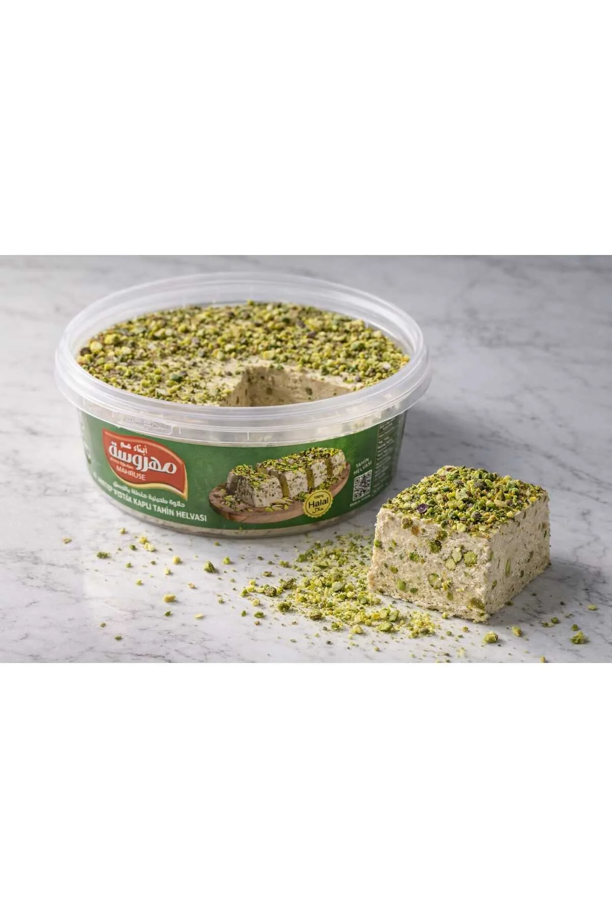 Mahruse Antep Fıstıklı Taze Tahin Helvası 940 Gr