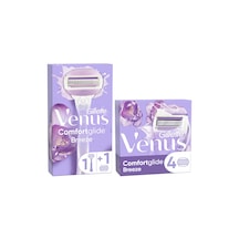 Gillette Venus Breeze Tıraş Paketi (Tıraş Makinesi + 4 Adet Tıraş
