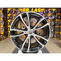 4 Adet Bmw  8-9 19 5 120 Et33 72.6 Black Mack Jant Revize Edilmiş Takım