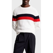 Tommy Hilfiger Erkek Kazak Mw0mw33094 0gy Ekru