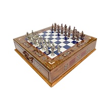 Truva - 506 - Taşlı Çekmeceli Satranç Takımı Sc32mtrv - Kmrsfres - - Sc32mtrv