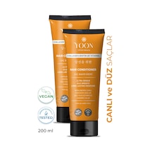 Yoon 2'li Kolajen & Biotin İçeren Besleyici ve Onarıcı Saç Bakım Kremi 2 x 200 ML
