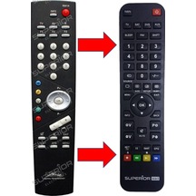 Metz Rm14 - Rm11 - Rh51 - Puros37tn14 - Talıo26 - Sırıus32fhdtv Lcd Led Tv Uzaktan Kumandası