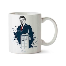 Doctor Who Tardis Porselen Kupa Bardak Beyaz