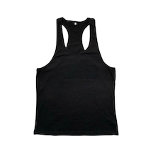 Top Glory Fitness Gym Tank Top Atlet Sporcu Atleti Siyah 5031