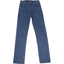 Dmctekstil Denim Cartel Erkek Açık Mavi Normal Bel Dar Kesim Boru Paça Jean Pantolon