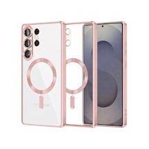 Samsung Galaxy  Uyumlu,  S26 Ultra Kross Magneticsafe Kapak - Rose