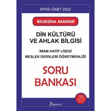 2022 Kpss Öabt Din Kültürü Ve Ahlak Bilgisi Soru Bankası / Kolektif