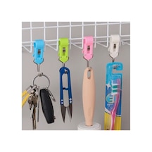 Sunup Sn-38118 Çok Amaçlı Mandallı Askı Kancası 2x9 Cm 4'lü Paket