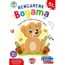Rengarenk Boyama 5+ Yaş- Boyama Zamanı Yayınları