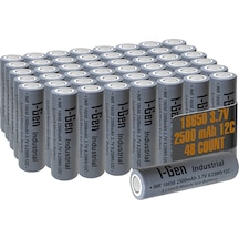 I-gen Industrial E003 Inr 18650 3.7v 2500 Mah 12c 9.25wh Li-ıon Şarjlı Pil Düz Başlı Lityum Pil 48'li Paket I-gen140