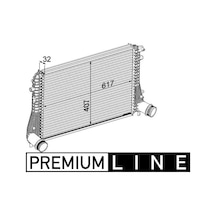 Mahle Cı207000p Turbo Radyatörü Intercooler Golf Vı- jetta- scırocco- touran- caddy- octavıa- a3- 1.6- 2.0 Tdı 617x407x32 1k0145803as- 1k0145803af- 5c0145803a
