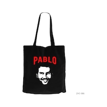 Narcos Pablo Siyah Kanvas Bez Çanta Siyah
