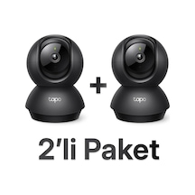 Tapo C211 2-pack 2k 3mp Yatay Ve Dikey Ev Güvenliği Wi-fi Kamerası 2'li