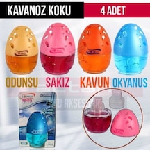 Küre-kavanoz Koku Kavun-sakız-odunsu-okyanus- 100ml 4adet