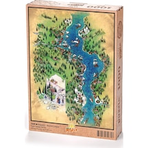 King Of Puzzle Boğaziçi - Nusret Çolpan Ahşap Puzzle 1000 Parça