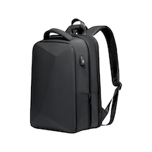 Xiaoguang Fenruien 15.6" Laptop Sırt Çantası Kilitli Ve Usb Şarj Siyah