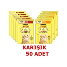 Purina Friskies Pouch Karışık Kedi Maması 50 x 85 G