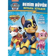 Paw Patrol Benim Büyük Boyama Kitabım - Ezjı-671208