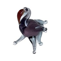 El Yapımı Mini Murano Cam Flamingo Biblo A120-02