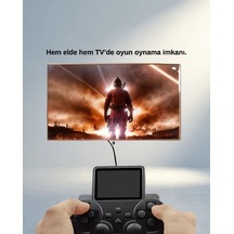 Hdmı Bağlantılı Retro Oyun Konsolu 520 Oyunlu S10 Gamepad