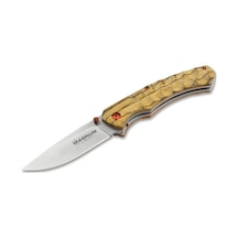Böker Magnum Red Pupil Kamp Çakı Kahverengi