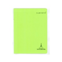 Fransız Seyes Defter 24x32cm 48 Yp. Plastik Kapak Yeşil