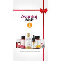Erbatab Avantaj Paketi 1 (Magnezyum, D3K2, B12 - B9, Omega, Demir)