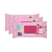 Baby Turco Gül Kokulu Islak Havlu 3 X 90'Lı