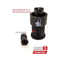 Braun Blender Kavrama Parçası (Motor Dişlisi) (471586774) Uyumlu