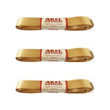 Dar Dokuma Altın Gold Saten Kurdele - 2 Cm. X 10 Metre - 3 Adet Tüm Yaşlar