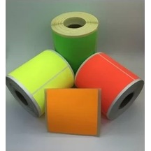 Neon Etiket 75x100 400 Lü Yeşil Diğer