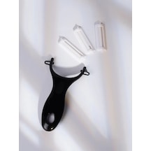 Uutnoe Mestecko El Tipi Sebze Soyucu, Seramik Bıçak + 2 Yedek Bıçak 413118561 Siyah