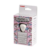 Trodat Creative Mini Soul Mail 12 Desenli Damga Seti 3 Renkli Istampa Pedli Motivasyon Kaşesi İng