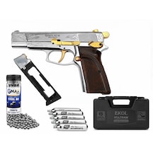 Ekol Es 66 Parlak Beyaz İşlemeli Airsoft Full Set Parlak İşlemeli