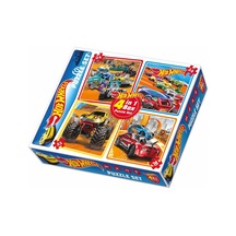 Hot Wheels 24 35 54 70 Parça Puzzle