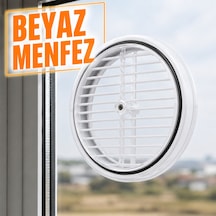 Doğalgaz Menfezi Beyaz Kalorifer Ve Kombi Havalandırma Menfezi Plastik Havalandırma Izgarası