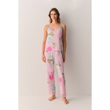 Suwen Meloni Atlet Pantolon Pijama Takımı Sh26531660a334 Pembe