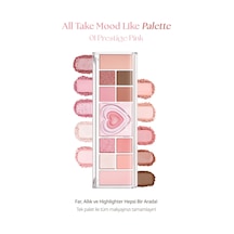 Çok Fonksiyonlu Makyaj Paleti Peripera All Take Mood Like Palette 01 Prestige Pink Peritage