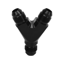 Yakıt Hortumu İçin Evrensel Bağlantı Ayırıcı Siyah Eloksal Kaplama Sızdırmaz Y Adaptörü 6an Diğer