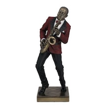 Veronese Jazz Band Erkek Saksafoncu Caz Koleksiyon Figür 29cm