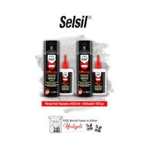 Selsil Ninja Hızlı Yapıştırıcı Set, 2 Adet Ve Rosie Pamuk 290 ML