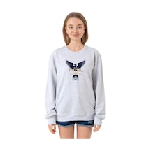 About Blank Tshirthane The Fall Of The House Of Usher Raven Grimelanj Kadın 2ip Sweatshirt P19744s5398, M Acı Kahverengi
