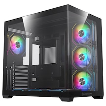 Game İn Game Dream Siyah 7x12cm Argb Fanlı Akvaryum Kasa