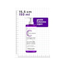 Gözenek Sıkılaştırıcı Kolajen Yüz Temizleme Jeli, Derinlemesine Temizlik & Cilt Sıkılaştırıcı, Günlük Kullanım, 150 Ml
