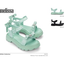 Melıssa Town Sandal Bow Ad Siyah