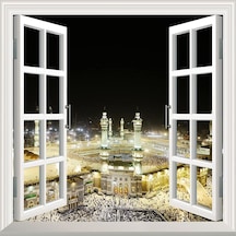 Pencere Poster Duvar Kağıdı Kabe Yapışkanlı Sticker Diğer