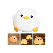 Uyku Sensörü Lambası, Taşınabilir, Şarj Edilebilir, Sıcak Işık, Pat Lambası, Silikon Gece Lambası, Yatak Odası Başucu Lambası, Gece Lambası Diğer