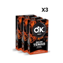 Okey Sıcak Temas Prezervatif 10'lu X3 Adet