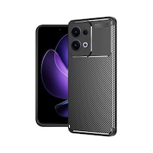 Oppo Reno 13 Pro Kılıf Auto Focus Karbon Kapak